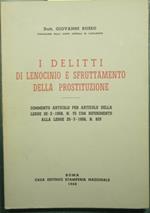 I delitti di lenocinio e sfruttamento della prostituzione
