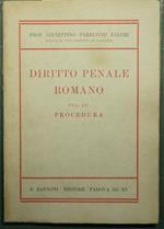 Diritto penale romano - Vol. III Procedura