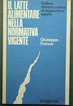 Il latte alimentare nella normativa vigente