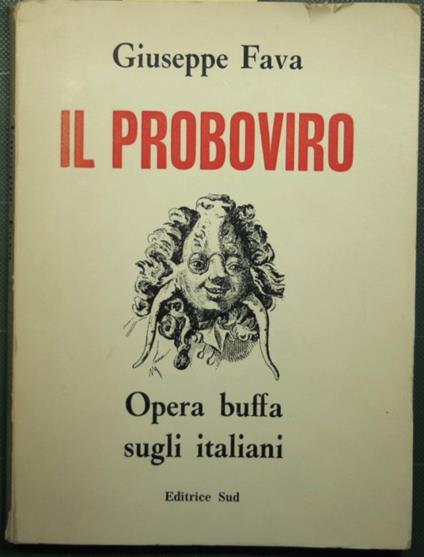 Il proboviro - Giuseppe Fava - copertina