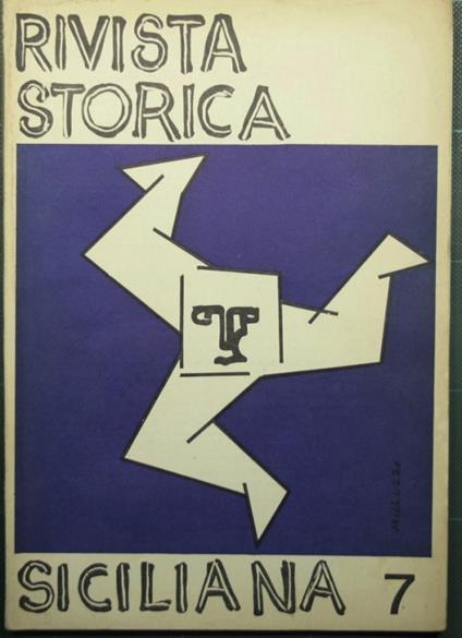 Rivista storica siciliana - Aprile 1978 - copertina