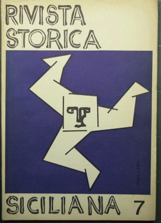Rivista storica siciliana - Aprile 1978 - copertina