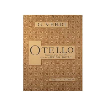 Otello - Verdi Giuseppe - copertina