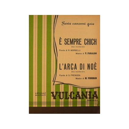 E' sempre chich ( fox moderato ) - L'arca di Noè ( fox moderato ) - copertina
