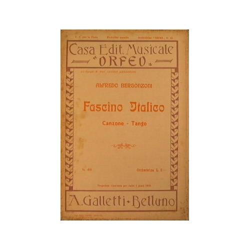 Fascino Italico ( canzone tango ) - copertina