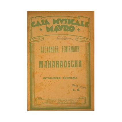 Maharadsha - Alexander Schmemann - copertina