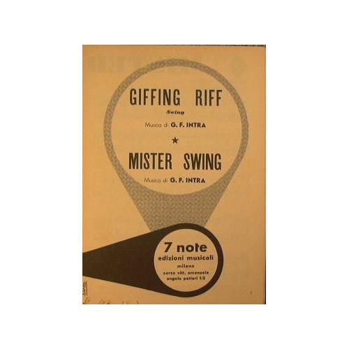 Giffing Riff ( swing ) - Mister Swing ( swing ) - copertina