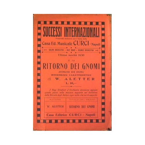 Ritorno dei Gnomi ( heimkehr der Gnome ) - copertina