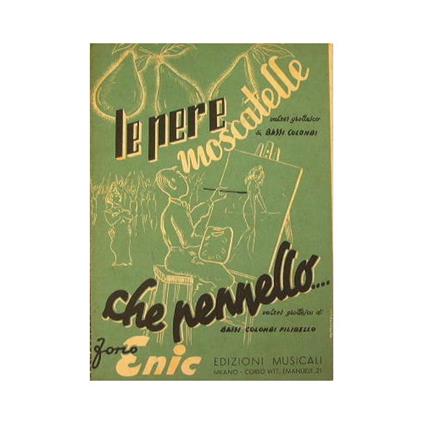 Le nere Moscatelle ( valzer grottesco ) - Che pennello ( valzer grottesco ) - copertina