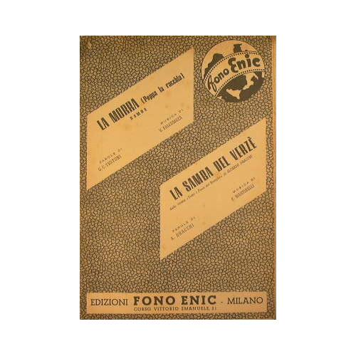 La morra ( peppa la racchia ) ( samba ) - La samba del verzè ( samba ) - copertina