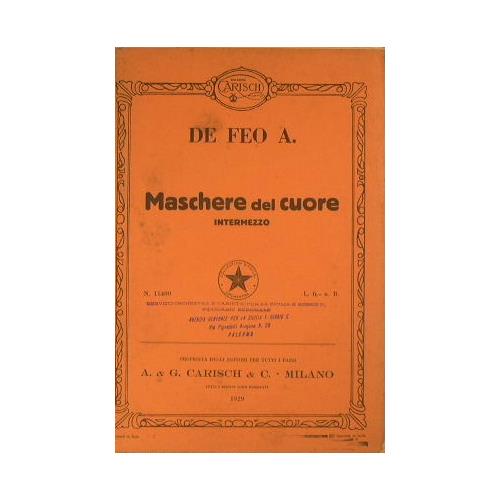 Maschere del cuore ( intermezzo ) - copertina