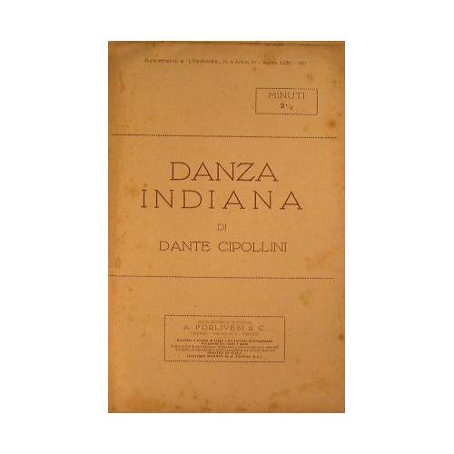 Danza Indiana - copertina