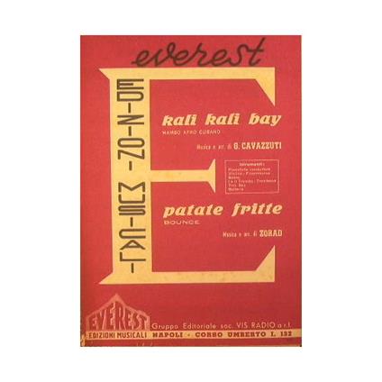 Kali Kali Bay ( mambo afro cubano ) - Patate fritte ( bounce ) - copertina