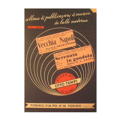 Vecchia Napoli ( fox ) - Serenata in gondola ( slow ) - copertina