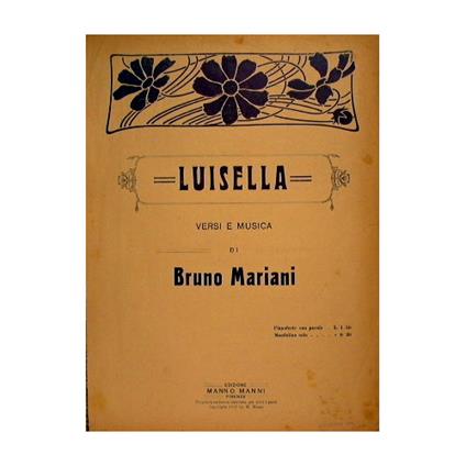 Luisella - Bruno Marini - copertina
