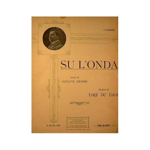 Su l'onda - Luigi De Luca - copertina
