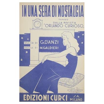 In una sera di nostalgia - copertina