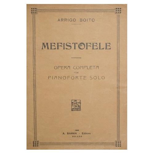 Mefistofele - Arrigo Boito - copertina