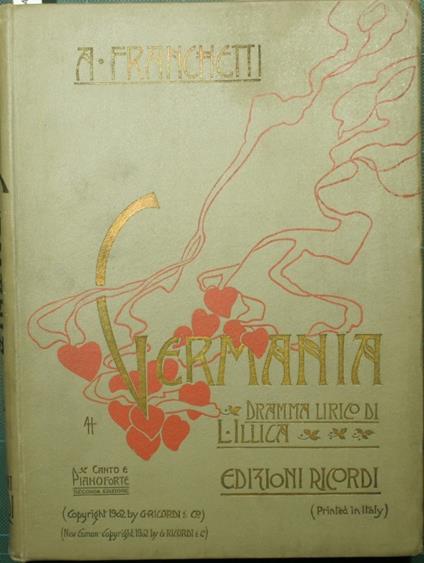 Germania - Alberto Franchetti - copertina