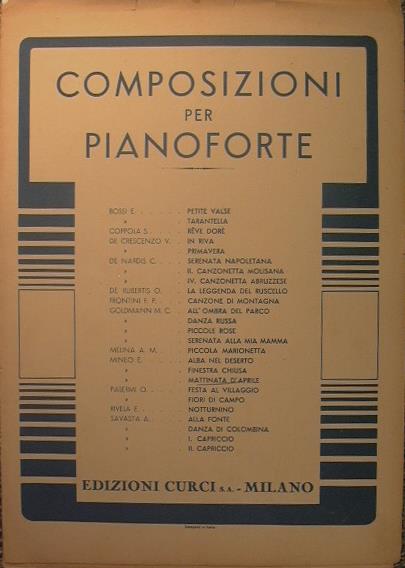 Mattinata d'aprile - copertina