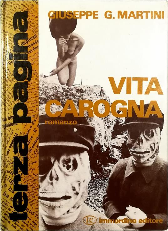 Vita carogna - Giuseppe G. Martini - copertina