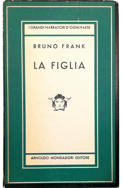 La figlia - Bruno Frank - copertina
