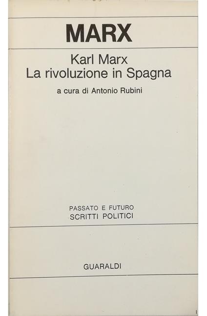La rivoluzione in Spagna - copertina