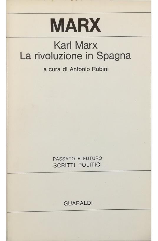 La rivoluzione in Spagna - copertina