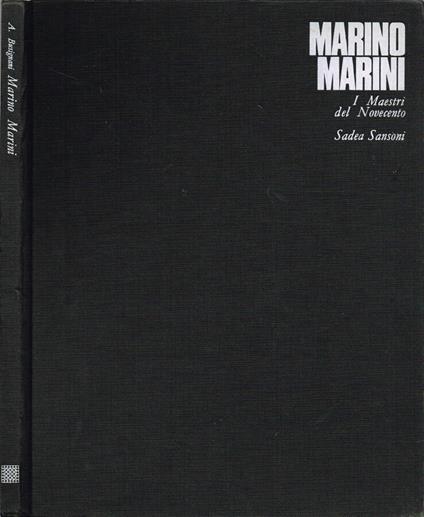 Marino Marini - Alberto Busignani - copertina