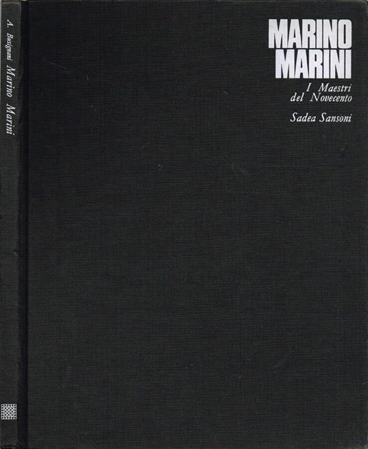 Marino Marini - Alberto Busignani - copertina