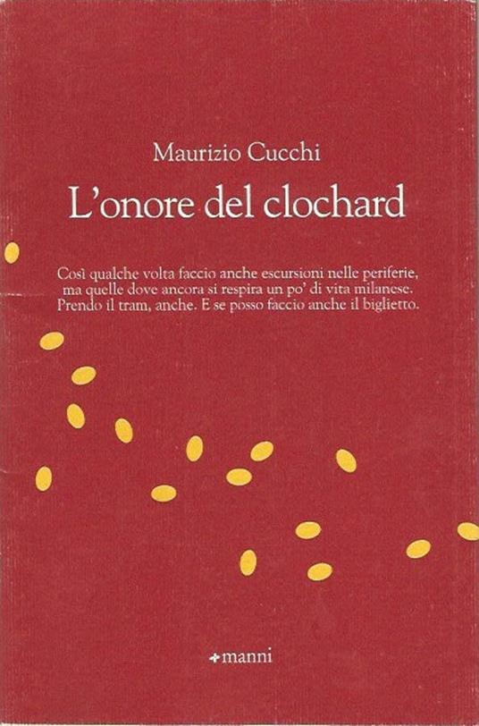 L' onore del clochard - Maurizio Cucchi - copertina