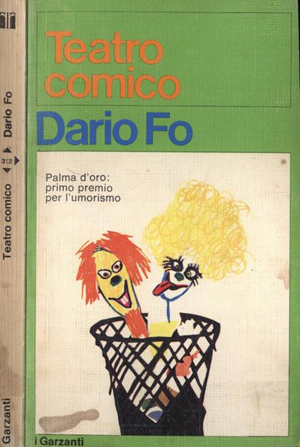 Teatro comico - Dario Fo - copertina