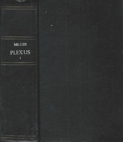 Plexus - Primo Volume - Henry Miller - copertina