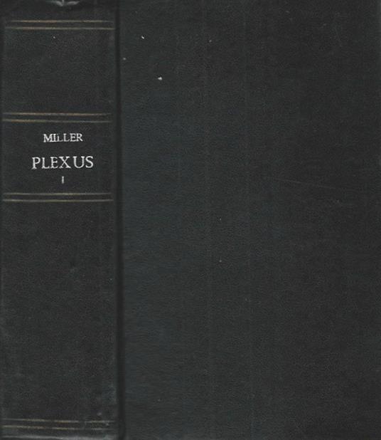Plexus - Primo Volume - Henry Miller - copertina