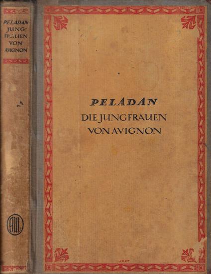 Die jungfrauen von avignon - Joséphin Péladan - copertina