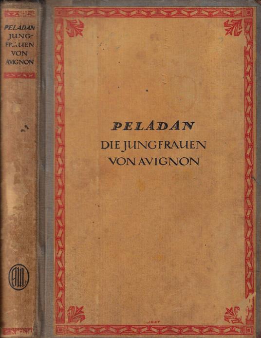 Die jungfrauen von avignon - Joséphin Péladan - copertina