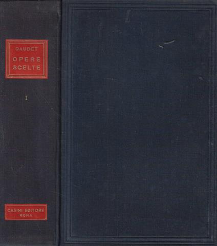 Opere scelte I - Alphonse Daudet - copertina