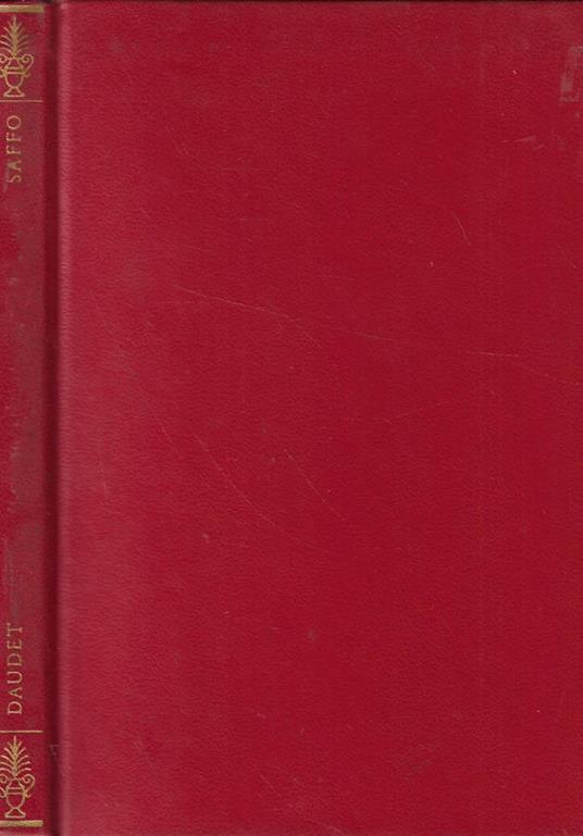 Saffo - Alphonse Daudet - copertina