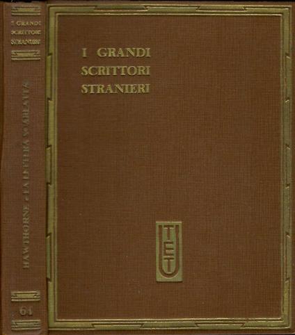 La lettera scarlatta - Nathaniel Hawthorne - copertina