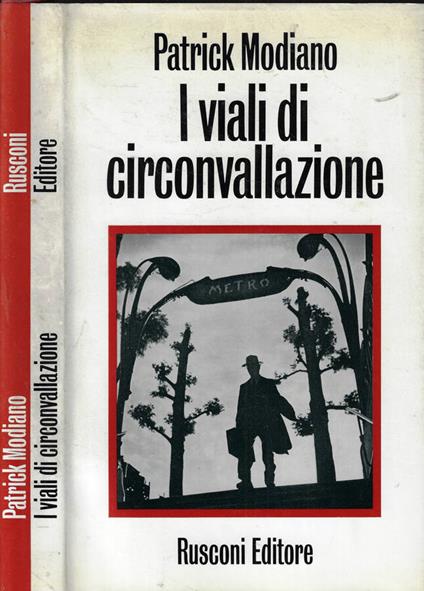 I viali di circonvallazione - Patrick Modiano - copertina