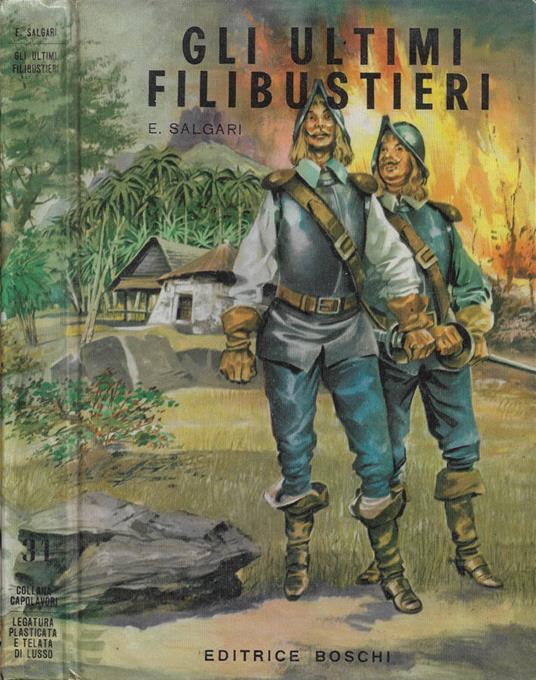 Gli Ultimi Filibustieri - Emilio Salgari - copertina