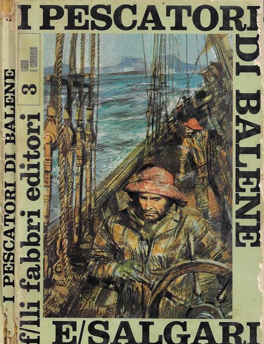 I Pescatori di Balene - Emilio Salgari - copertina