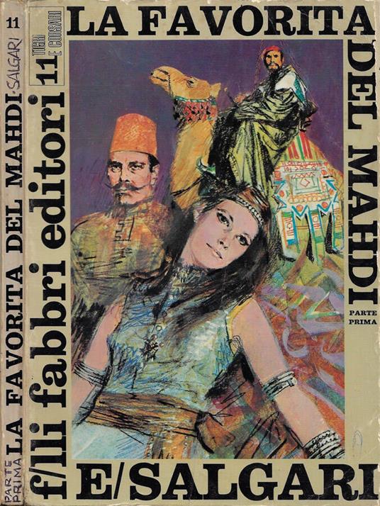 La Favorita del Mahdi. Parte Prima - Emilio Salgari - copertina