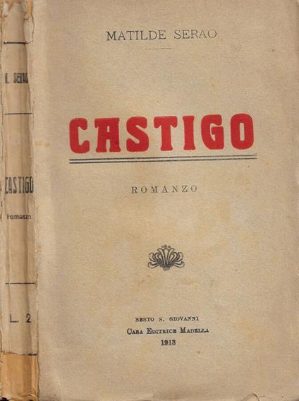 Castigo - Matilde Serao - copertina