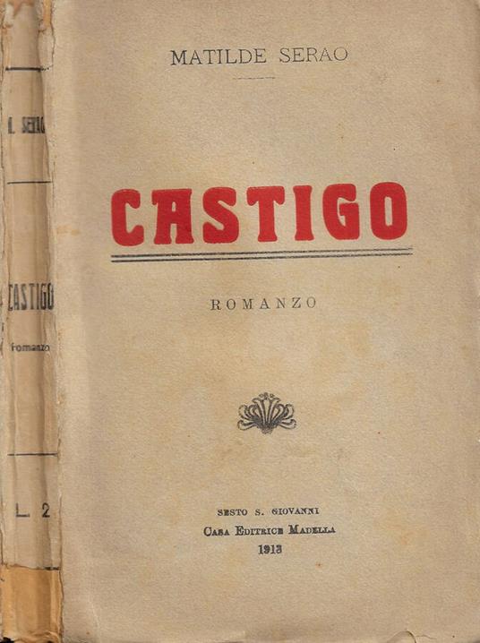 Castigo - Matilde Serao - copertina