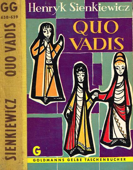 Quo Vadis - Henryk Sienkiewicz - copertina