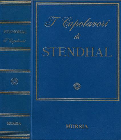 I Capolavori - Stendhal - copertina