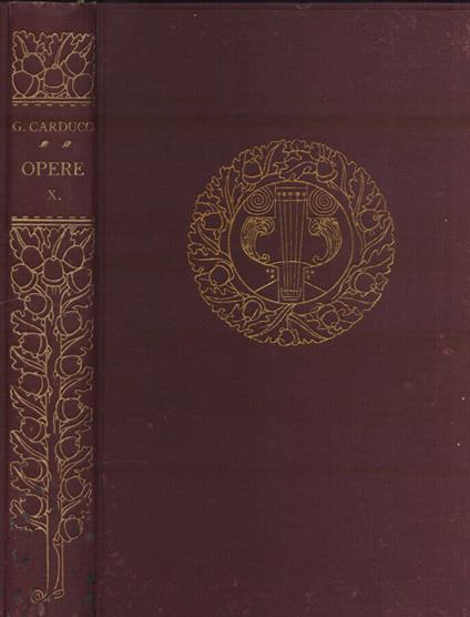 Studi, saggi e discorsi - Giosuè Carducci - copertina