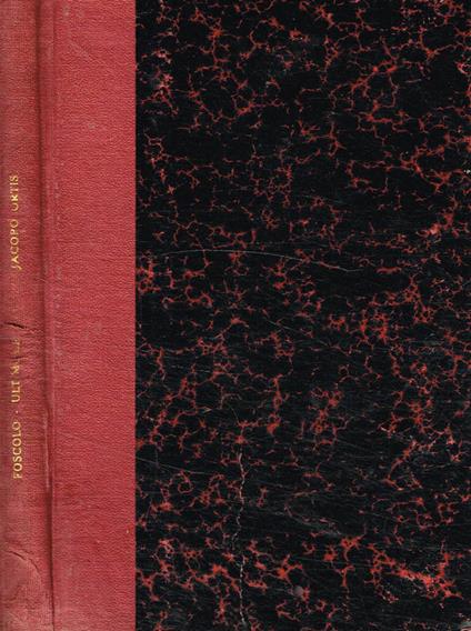 Ultime lettere di Jacopo Ortis - Ugo Foscolo - copertina