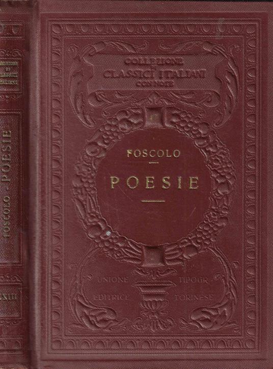 Poesie - Ugo Foscolo - copertina